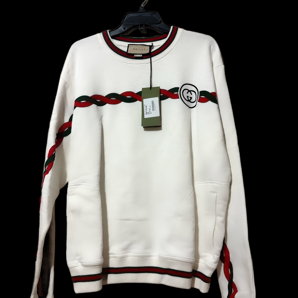 Gucci White Sweater for Men